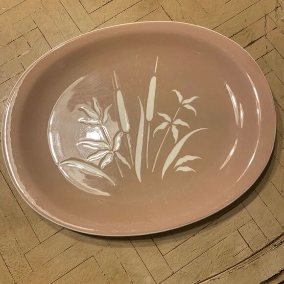 Vintage Harmony House Marshland 4638 Platter Beige - Picture 12 of 12